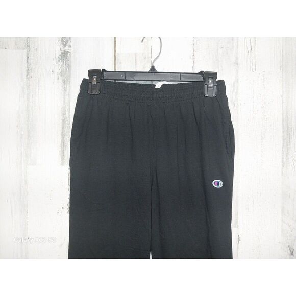 Champion Mens Small Black Cotton Joggers - Picture 3 of 7